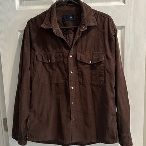 Abercrombie & Fitch Men Long Sleeve Shirt